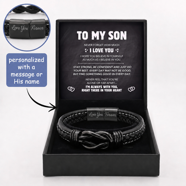 To My Son - "Always With You" Infinity Bracelet