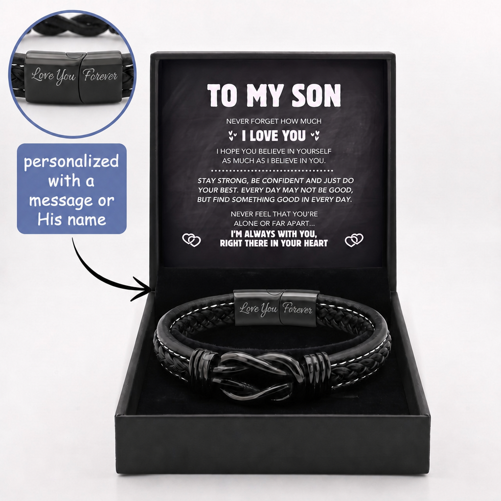 To My Son - "Always With You" Infinity Bracelet