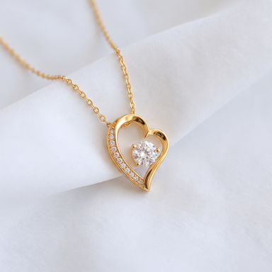 To My Daughter - “Always In My Heart” Necklace